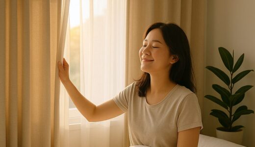 朝がつらい人へ─“自動カーテン”ひとつで人生が整い始めた話